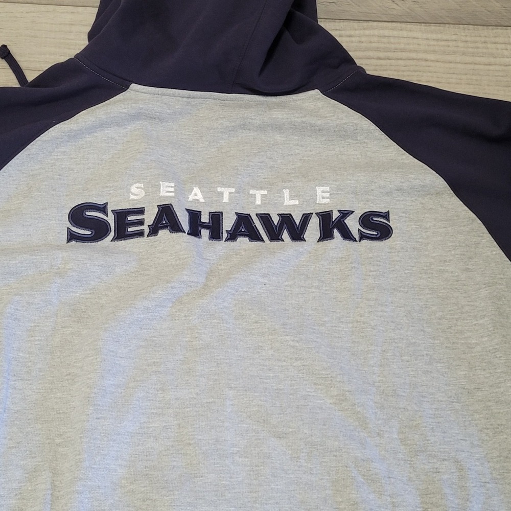 🏈Seattle‎ Seahawks Sweatshirt 4XLT Fanatics Hoodie Pullover Super Bowl Bound